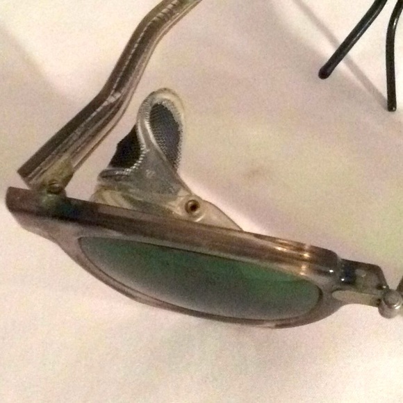 STEAMPUNK STYLE Vintage Folding Welders Goggles - Picture 3 of 13